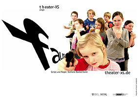 Plakat, theater-xs, Faust, Din A3